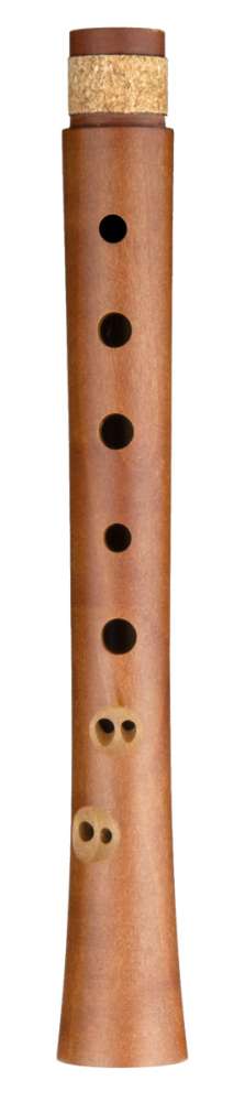 Soprano lower body for the classy-recorder, baroque double hole, 440 Hz